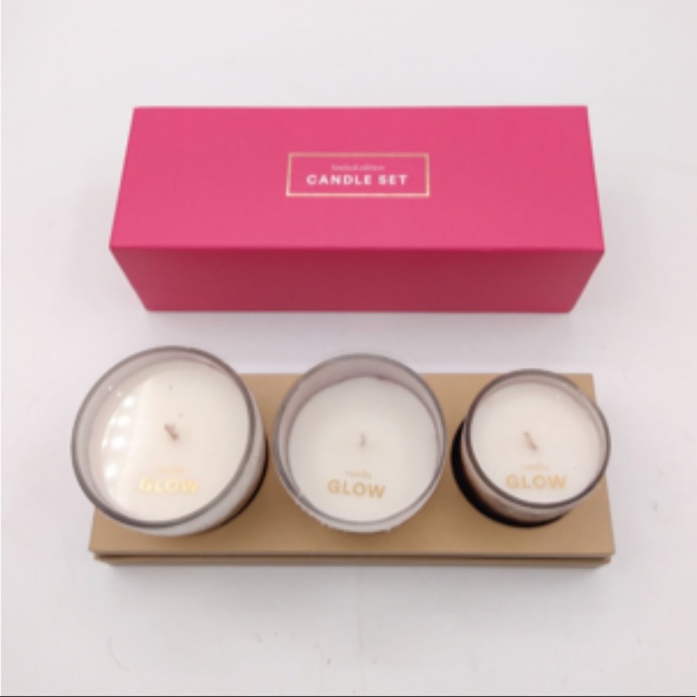 Brand New - Limited Edition Ulta Vanilla Glow Candle Set
